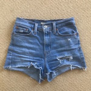 Levi’s 501 high rise jeans shorts